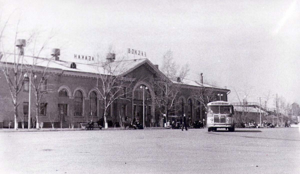 Abakan. Old Railway Station