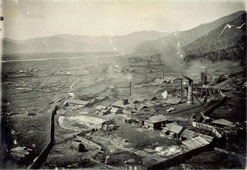 Abaza. Panorama of the city