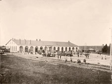 Alapaevsky plant. Locomotive depot, 1898