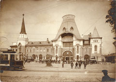Moscow. Kalanchevskaya square, Yaroslavsky railway station, 1912