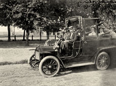 Moscow. Taxi of 'Association Automobil Movement', 1909