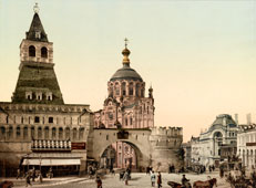 Moscow. Vladimir gate, circa 1890
