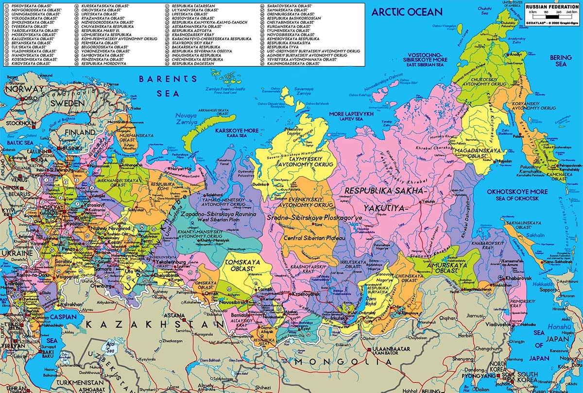 Administrative divisions of Russia
